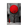 Red Sun Courtyard product shot on white background