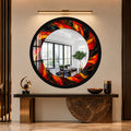 Molten Ember Swirl with black frame