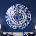 Ottoman Blue Medallion lifestyle view