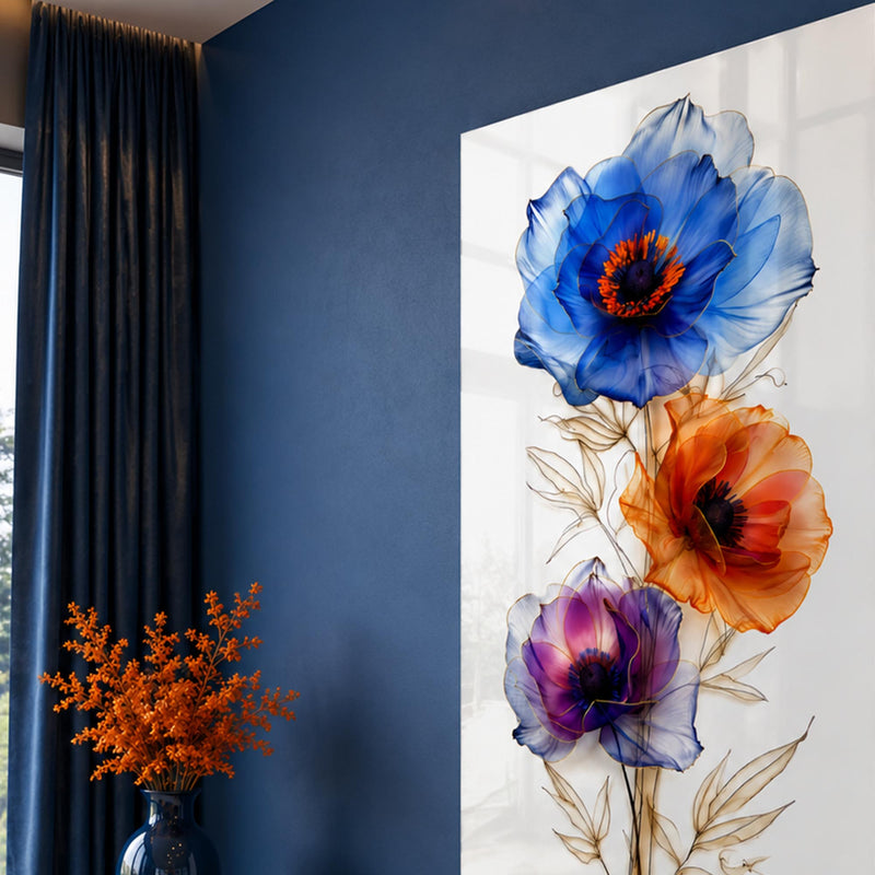 Chromatic Poppy Trio lifestyle view