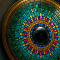 Concentric Emerald Iris Mandala lifestyle view