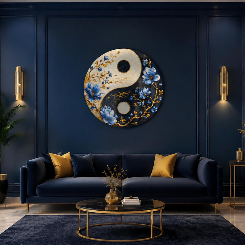 Floral Yin Yang lifestyle view