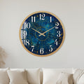 Celestial Blueprint with gold frame