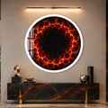 Molten Eclipse with white frame