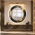 Gilded Orbit with white frame