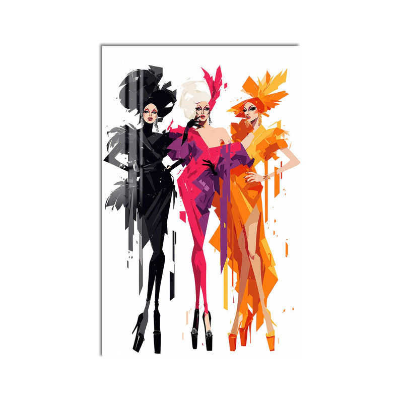 Chromatic Fashion Trio product shot on white background