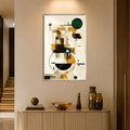 Emerald Orbit with silver frame