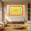 Warm Nested Rectangles lifestyle view