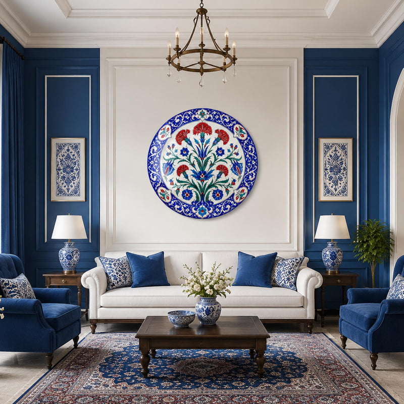 Ottoman Carnation Garden lifestyle view