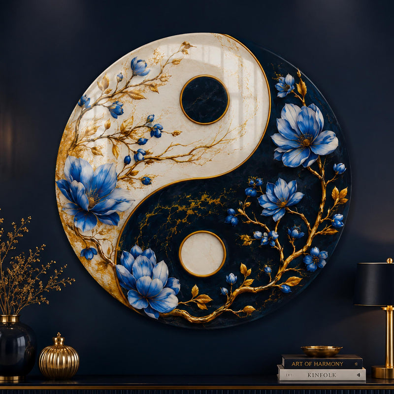 Floral Yin Yang lifestyle view