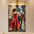 Red Dress Serenade lifestyle view