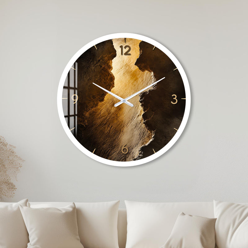 Golden Canyon with white frame