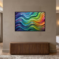 Chromatic Flow with black frame