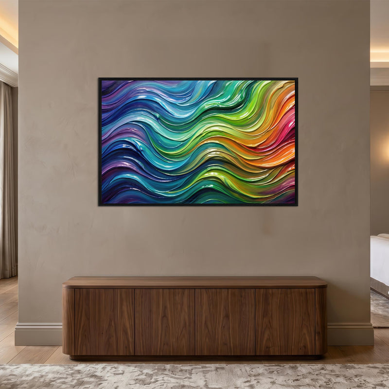 Chromatic Flow with black frame