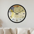 Antique Roman Numerals with black frame
