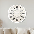 Vintage Roman Numerals with white frame