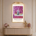 Pink Lemon Still Life with gold frame