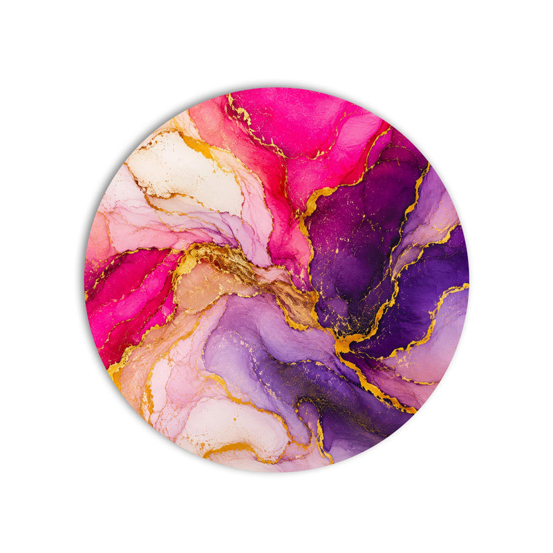 Magenta Amethyst Flow product shot on white background