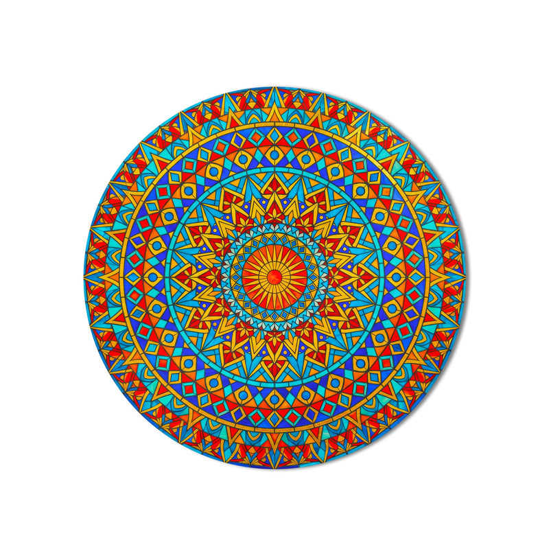 Festival Mandala product shot on white background