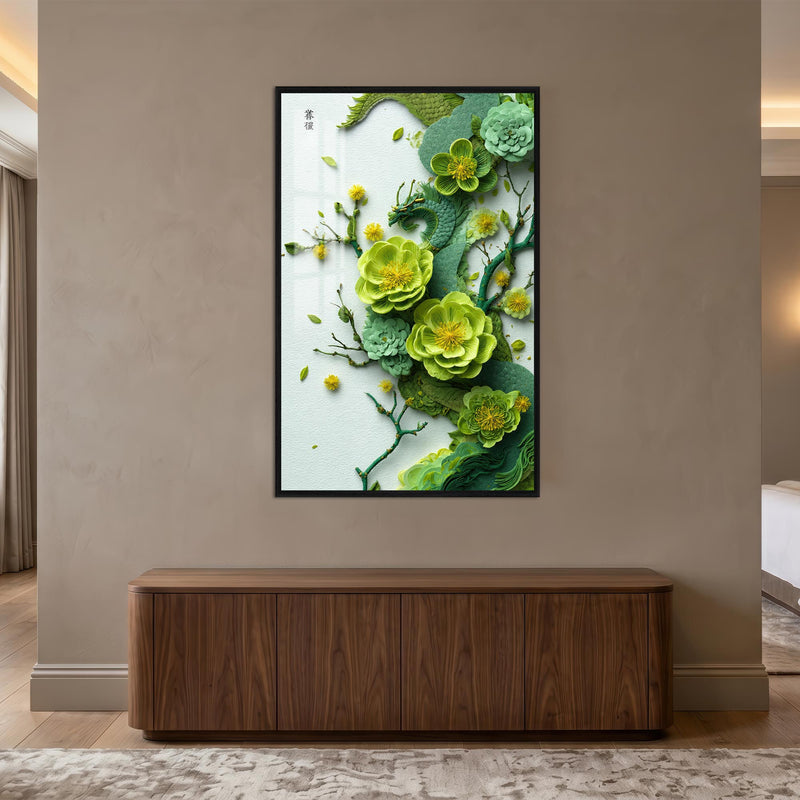 Emerald Dragon Blossoms lifestyle view
