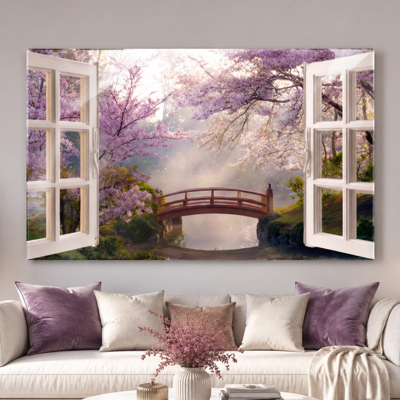 Cherry Blossom Window lifestyle view