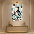 Vintage Bicycle Day with white frame