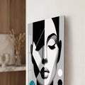 Monochrome Geometric Muse close-up angled detail