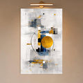 Golden Eclipse in a modern room