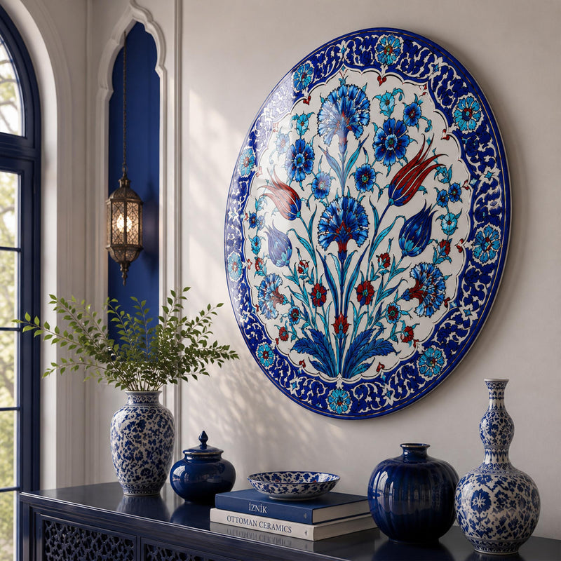 Ottoman Floral Medallion lifestyle view