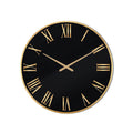 Golden Roman Numerals product shot on white background