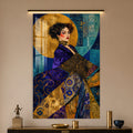 Artronauts Glass Print Golden Muse Glass Wall Art