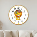 Boho Lion Cub with gold frame