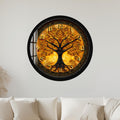 Golden Tree Of Life with black frame