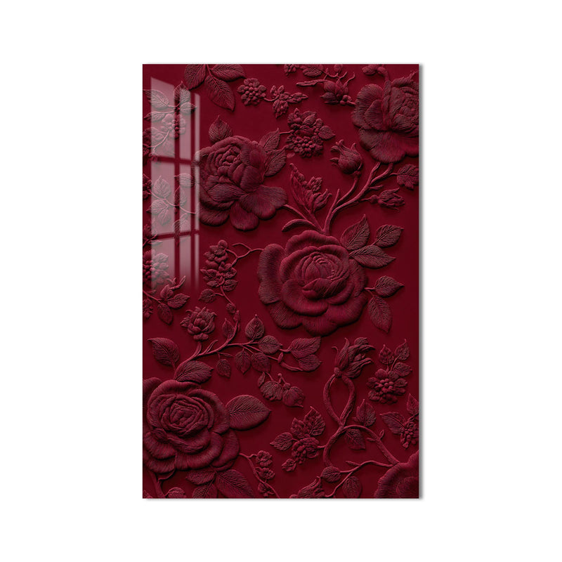 Crimson Rose Relief product shot on white background