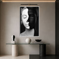Light And Shadow with white frame