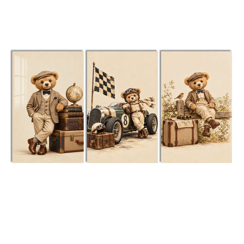 Vintage Teddy Bear Adventures lifestyle view
