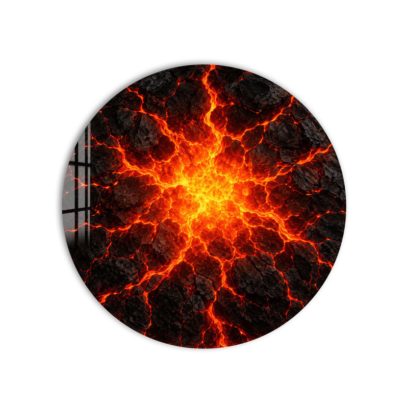 Molten Lava Burst product shot on white background