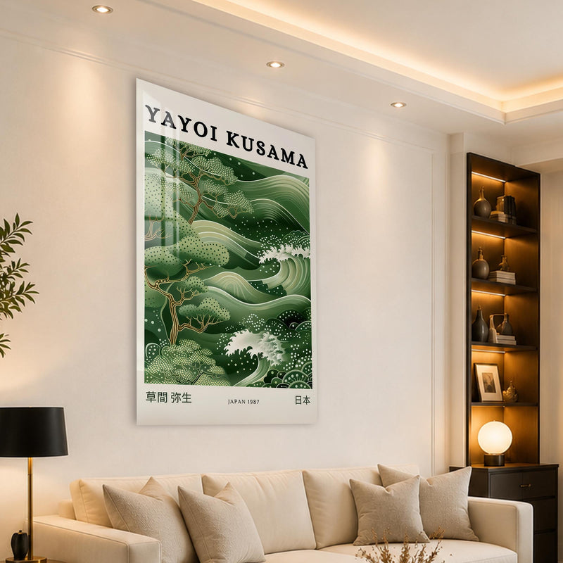 Emerald Japanese Waves lifestyle view