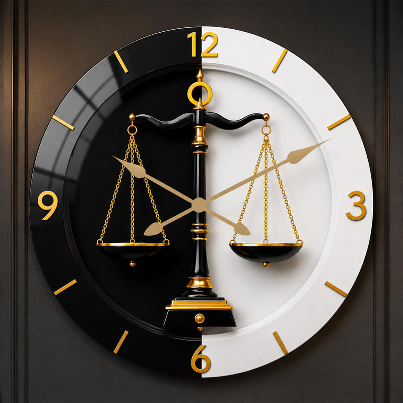 Golden Scales of Justice lifestyle view