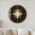 Radiant Star Bloom with gold frame