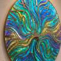 Stained Glass Radial Swirl lifestyle view