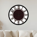 Classic Oversized Numerals with black frame