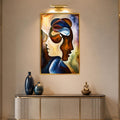 Entwined Minds with gold frame