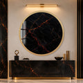 Ember Vein Marble with gold frame
