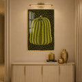 Dotted Golden Pumpkin with gold frame