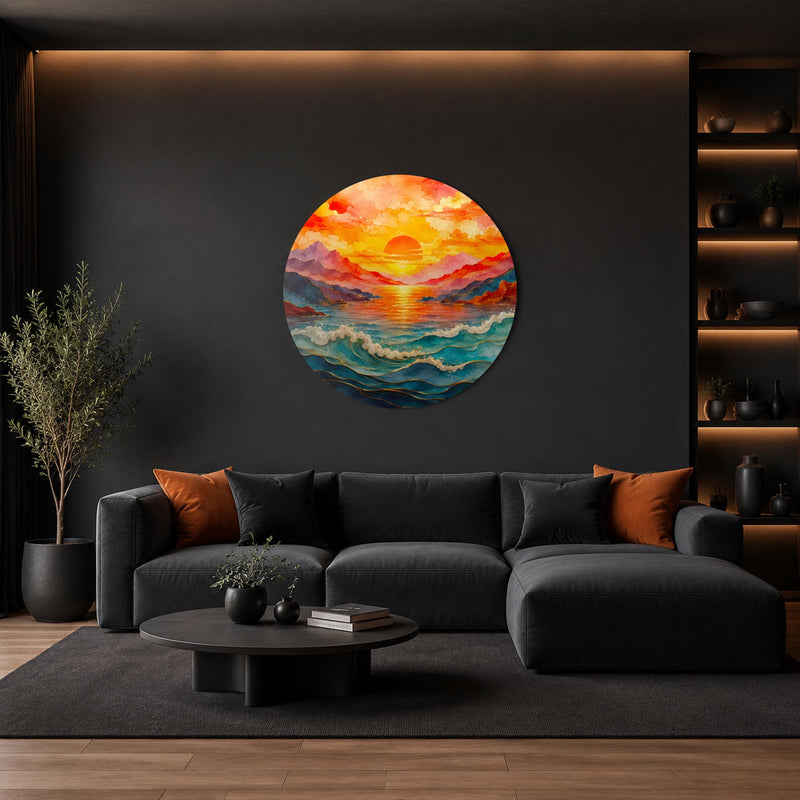 Golden Tide Sunset lifestyle view