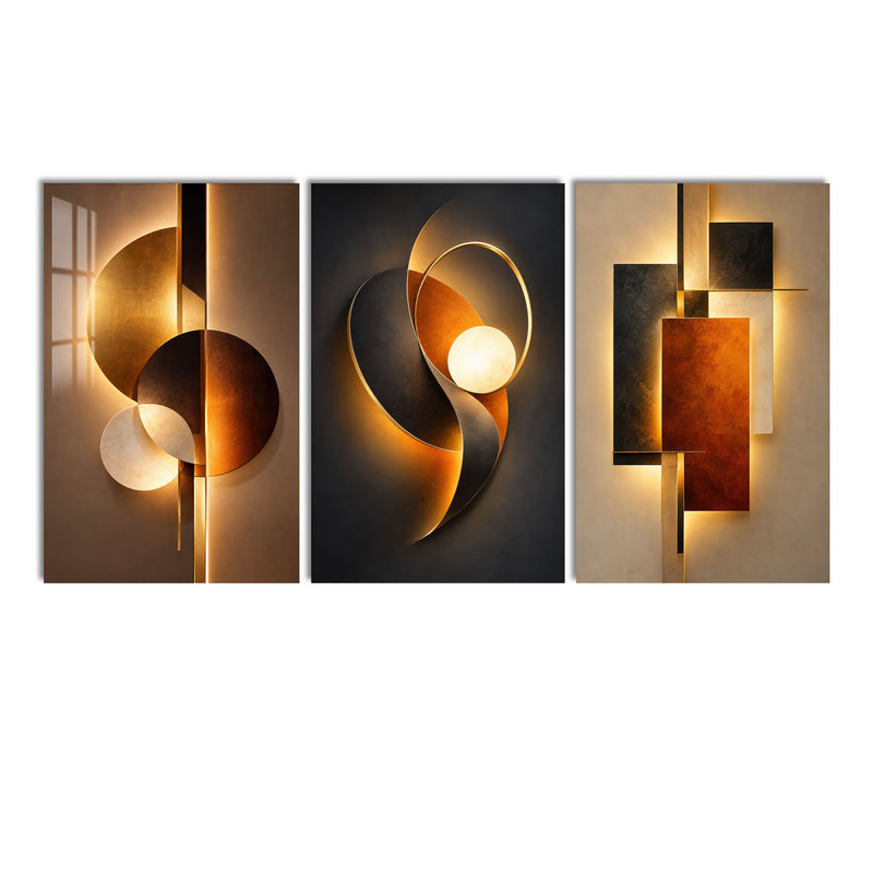 Golden Abstract Harmony lifestyle view