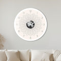 Radiant Moon with white frame