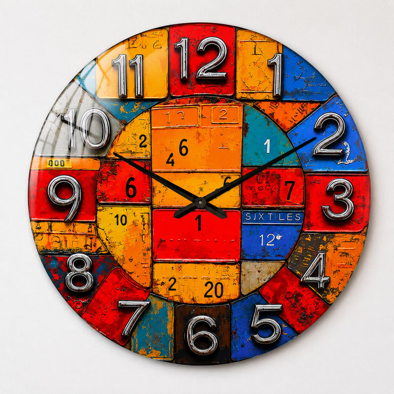 Retro Number Collage lifestyle view