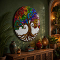 Rainbow Floral Tree Of Life lifestyle view